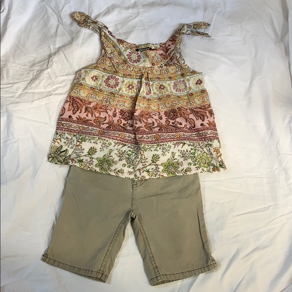 Dkny Other - DKNY boho tank and shorts